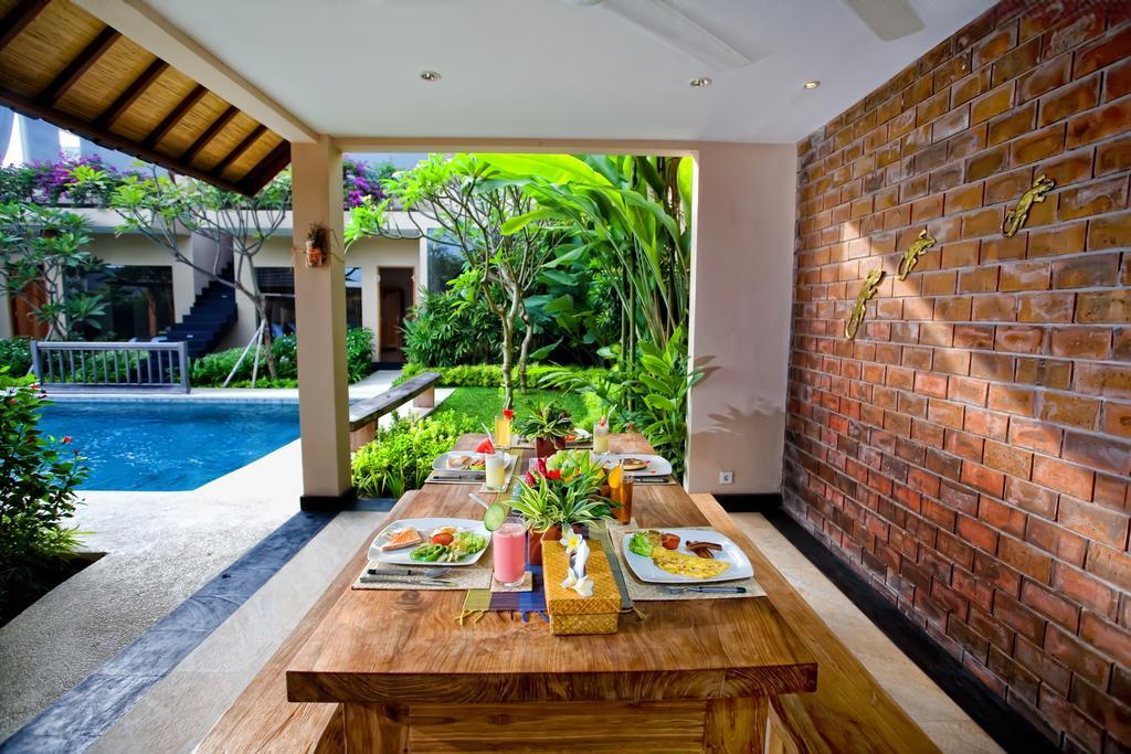 Villa Cokelat Canggu Rum bild